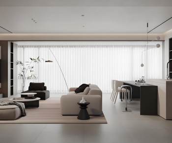 Modern A Living Room-ID:556611065