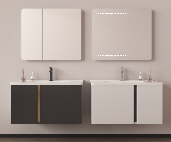 Modern Bathroom Cabinet-ID:618685964