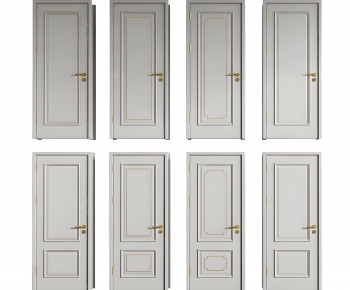 European Style Single Door-ID:539249908