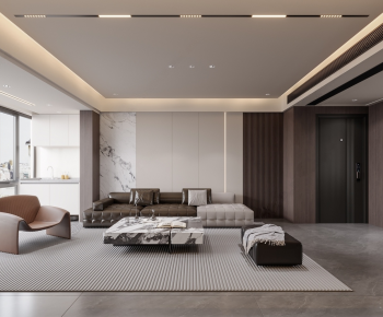 Modern A Living Room-ID:127399922