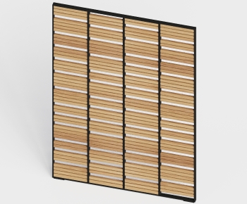 Modern Wooden Screen Partition-ID:525177005