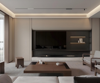 Modern A Living Room-ID:205318911