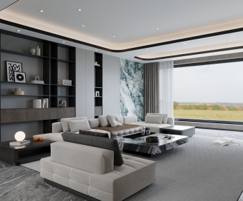 Modern A Living Room-ID:416774032