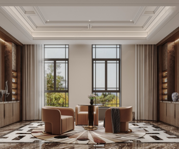 American Style A Living Room-ID:433006052