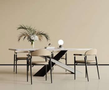 Modern Dining Table And Chairs-ID:965359933