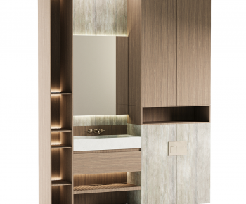 Modern Bathroom Cabinet-ID:730503085