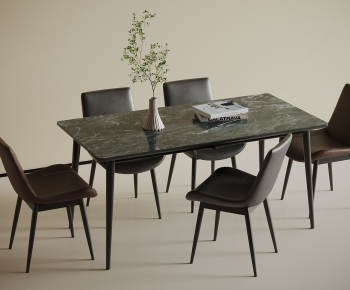Modern Dining Table And Chairs-ID:918308971