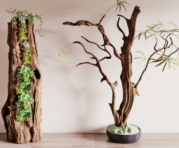 Modern Ground Green Plant Potted Plants-ID:740001926