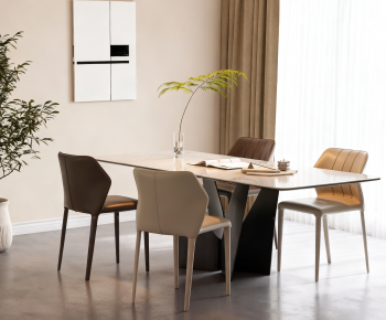 Modern Dining Table And Chairs-ID:200090477