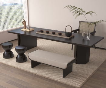 New Chinese Style Tea Tables And Chairs-ID:484251989