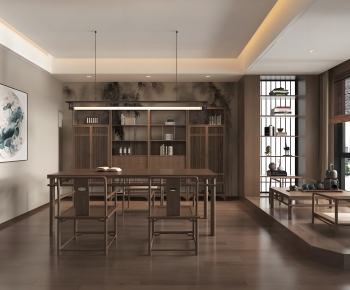 New Chinese Style Study Space-ID:263916979