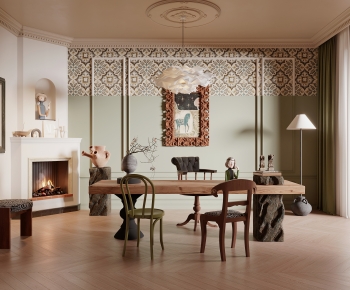 French Style Study Space-ID:181569107