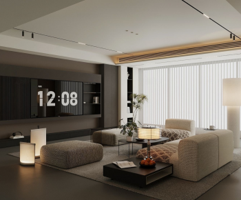 Modern A Living Room-ID:553468944