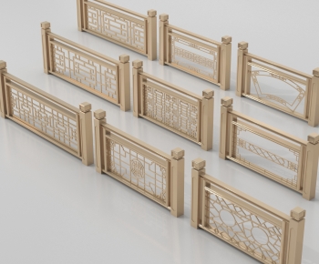 New Chinese Style Guardrail-ID:578644997