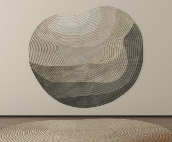 Modern Circular Carpet-ID:109489081