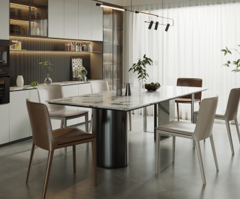 Modern Dining Room-ID:610336076