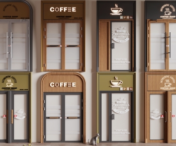 Modern Facade Element-ID:847454079