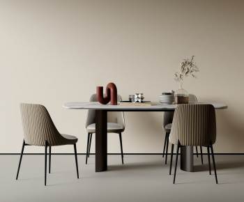 Modern Dining Table And Chairs-ID:156310088