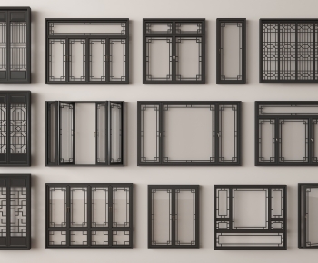 New Chinese Style Window-ID:705230959