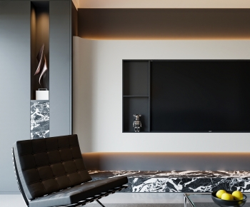 Modern A Living Room-ID:863600026