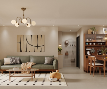 Modern A Living Room-ID:630481963