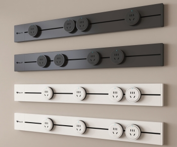 Modern Socket Panel-ID:364444971