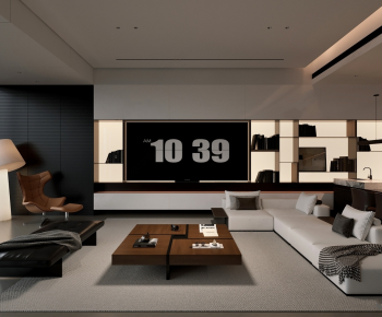 Modern A Living Room-ID:975677013