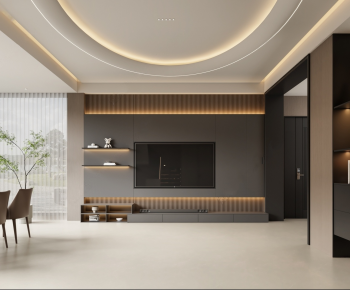 Modern A Living Room-ID:837537058