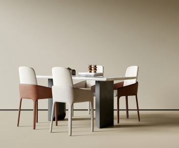 Modern Dining Table And Chairs-ID:607598073