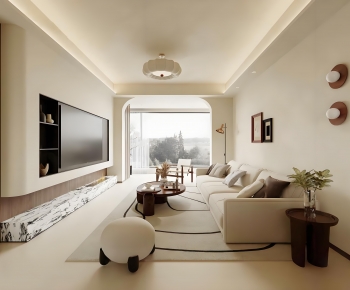 Modern A Living Room-ID:247740034