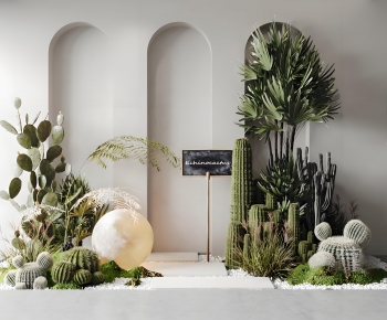 Modern Plant Landscaping-ID:678051952