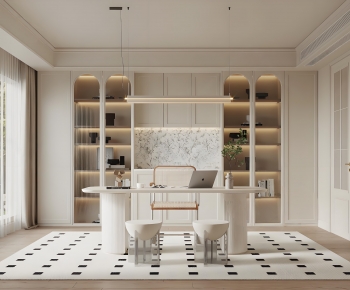 French Style Study Space-ID:680126917