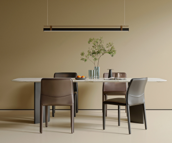 Modern Dining Table And Chairs-ID:444088947