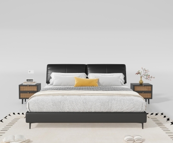 Modern Double Bed-ID:775775914