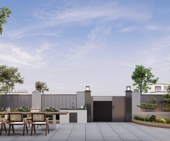 New Chinese Style Courtyard/landscape-ID:312238936