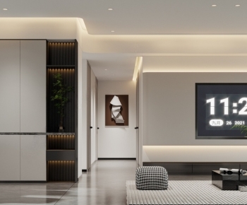 Modern A Living Room-ID:387113092