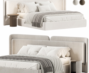 Modern Double Bed-ID:323632969