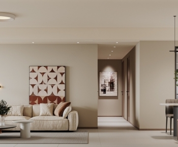 Modern A Living Room-ID:694196941