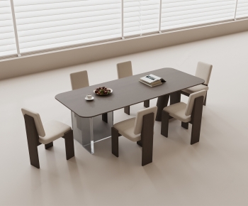 Modern Dining Table And Chairs-ID:482656961