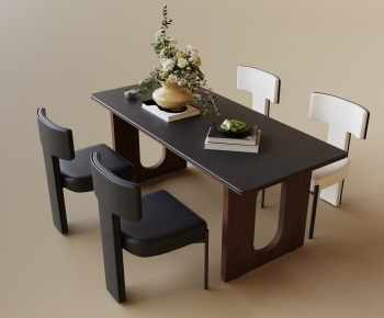 Modern Dining Table And Chairs-ID:653920235