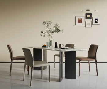 Modern Dining Table And Chairs-ID:620404016