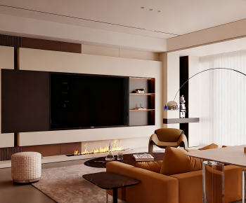 Modern A Living Room-ID:784904961