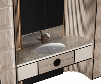Modern Bathroom Cabinet-ID:414366016
