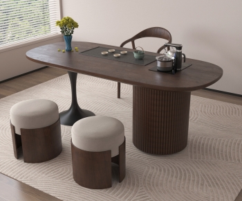 New Chinese Style Tea Tables And Chairs-ID:520378116