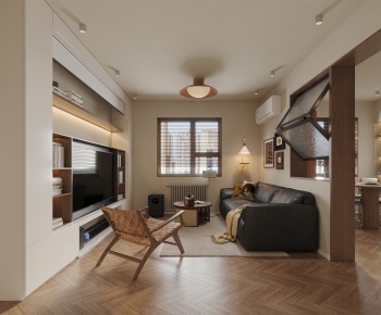 Modern A Living Room-ID:412950048