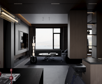 Modern A Living Room-ID:153198005