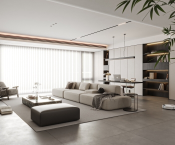 Modern A Living Room-ID:656529901