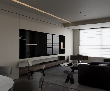 Modern A Living Room-ID:401699079