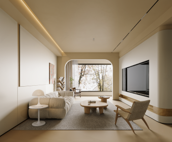 Modern A Living Room-ID:879075052