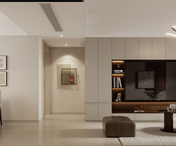 Modern A Living Room-ID:882909063